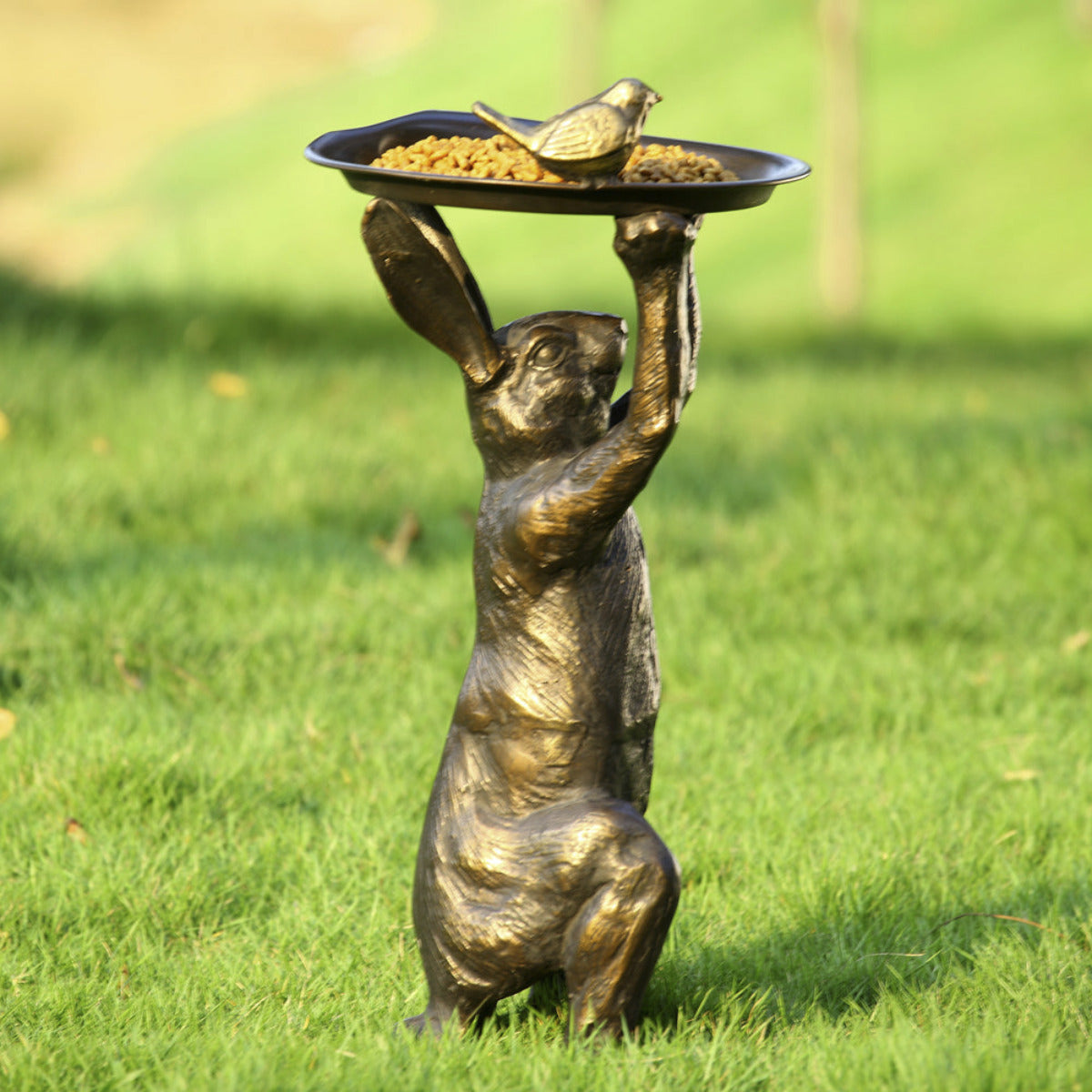 Bountiful Bunny Bird Feeder