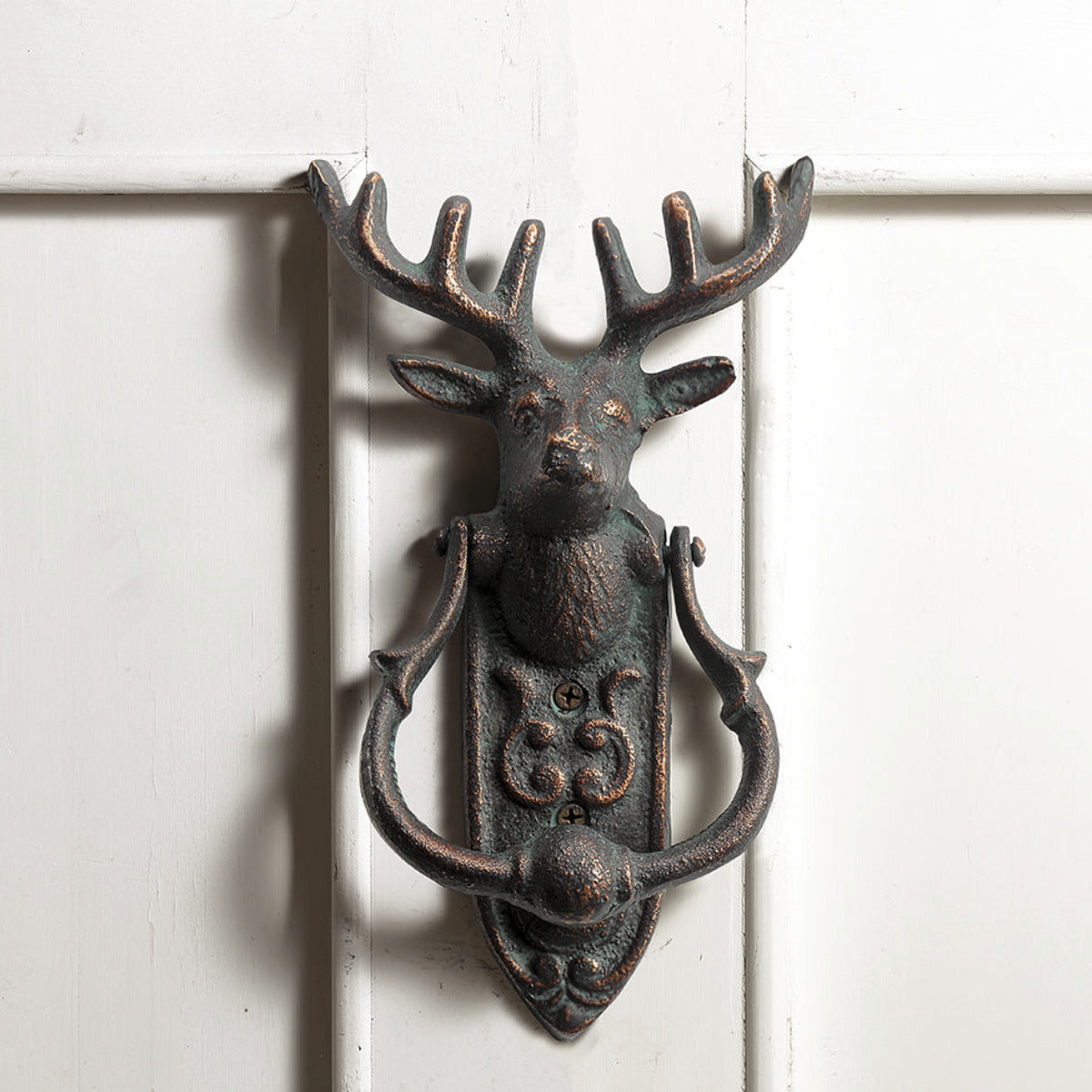 Majestic Stag Cast Iron Doorknocker