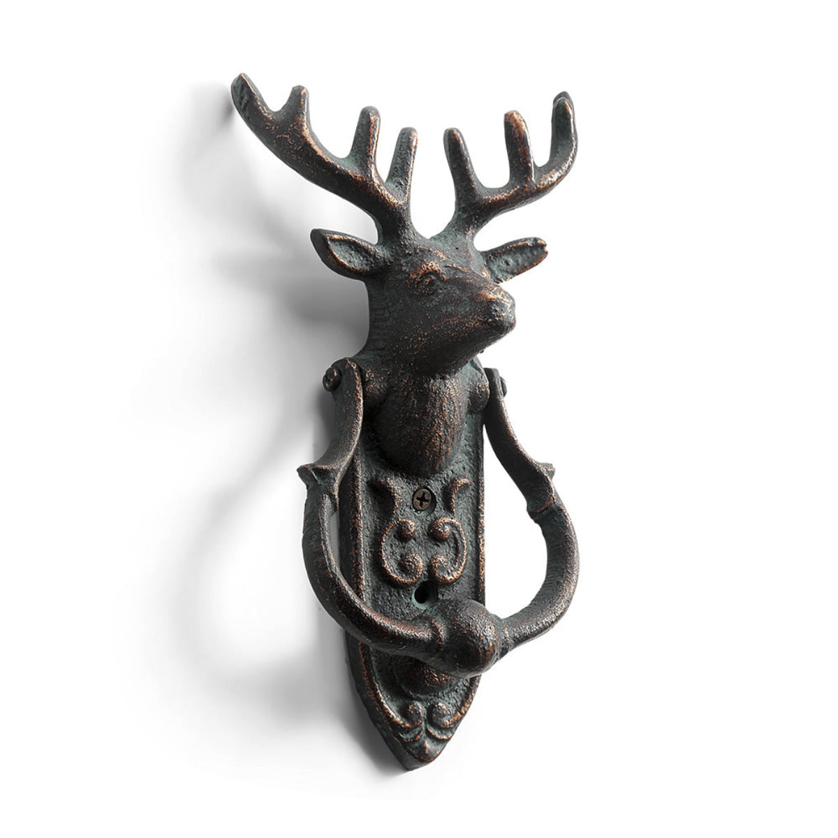 Majestic Stag Cast Iron Doorknocker