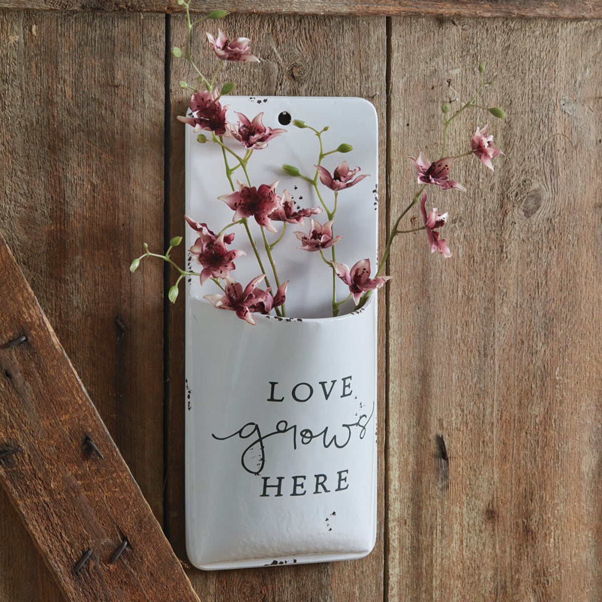 Love Grows Wall Pocket