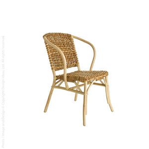 Woven Rattan Bistro Chair