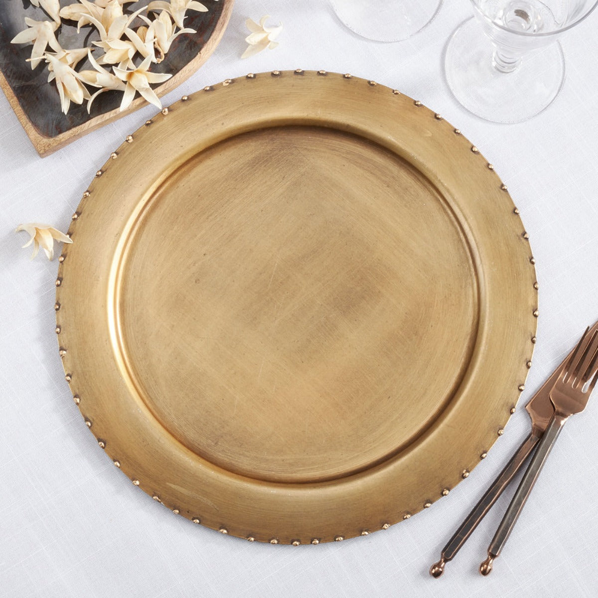 Mission Style Chargers (3-Styles)-Iron Accents