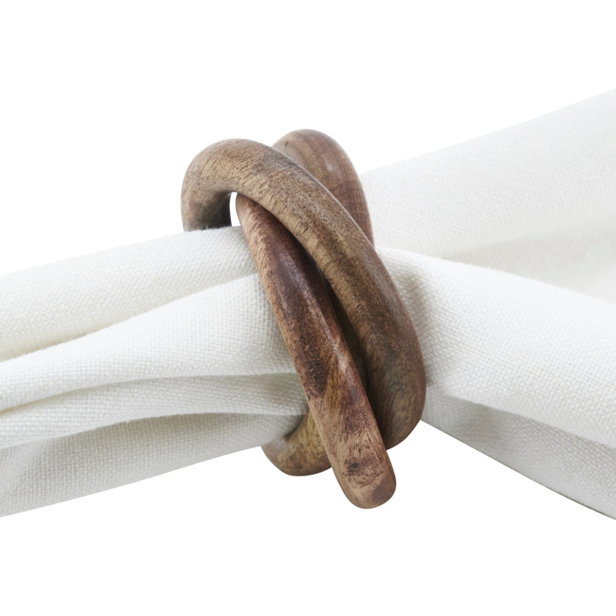 The White Company anneaux de serviette en bois