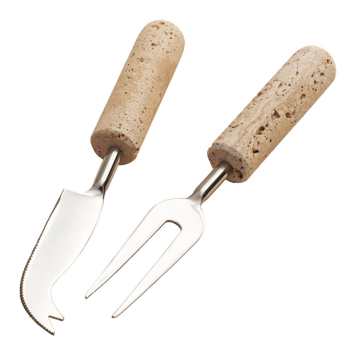 Travertine Cheese Knife Set