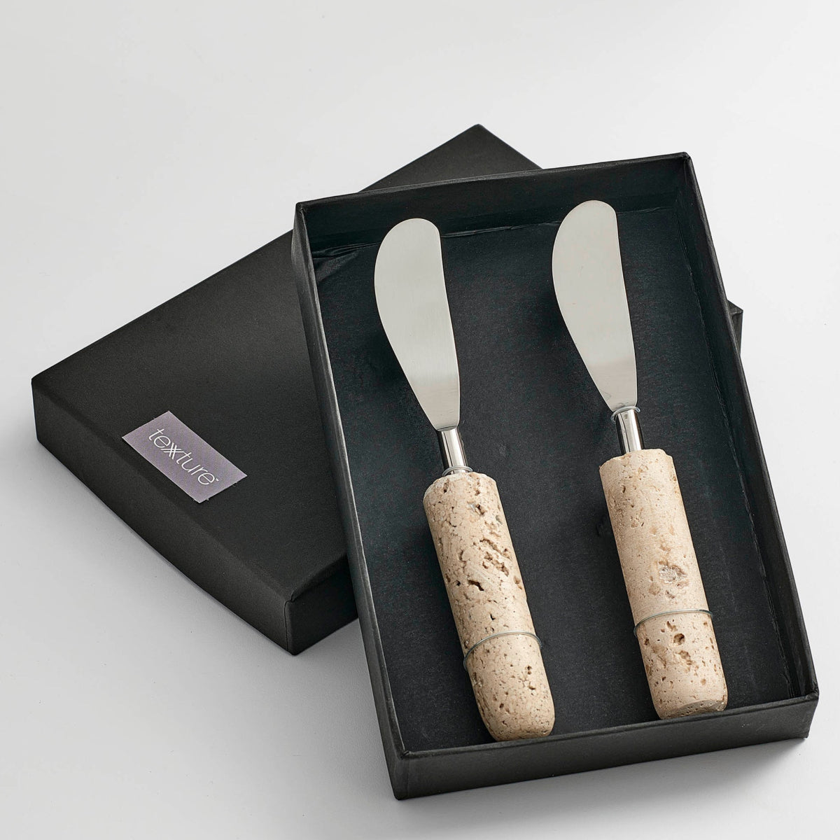 Travertine Cheese Spreaders 