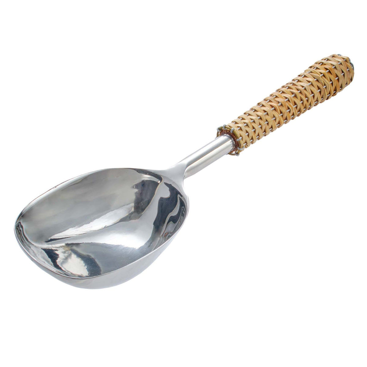Woven Rattan Ice Scoop