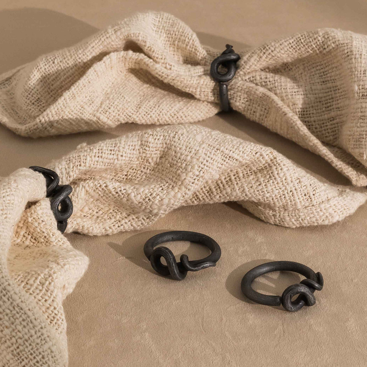 Forged Napkin Rings