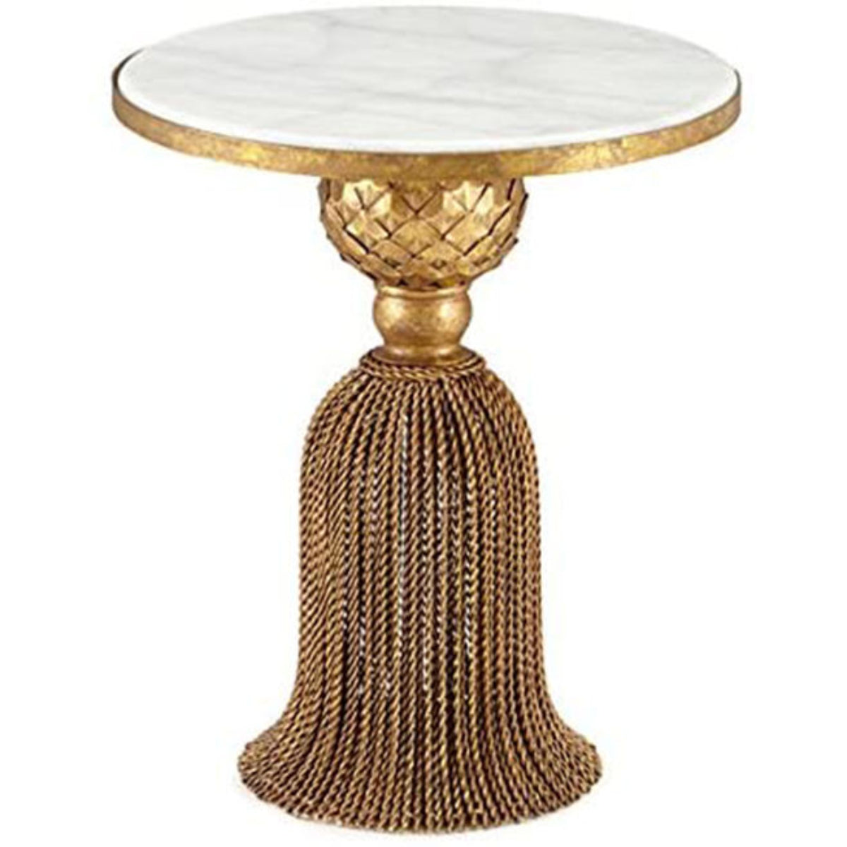 Tassel Base Side Table