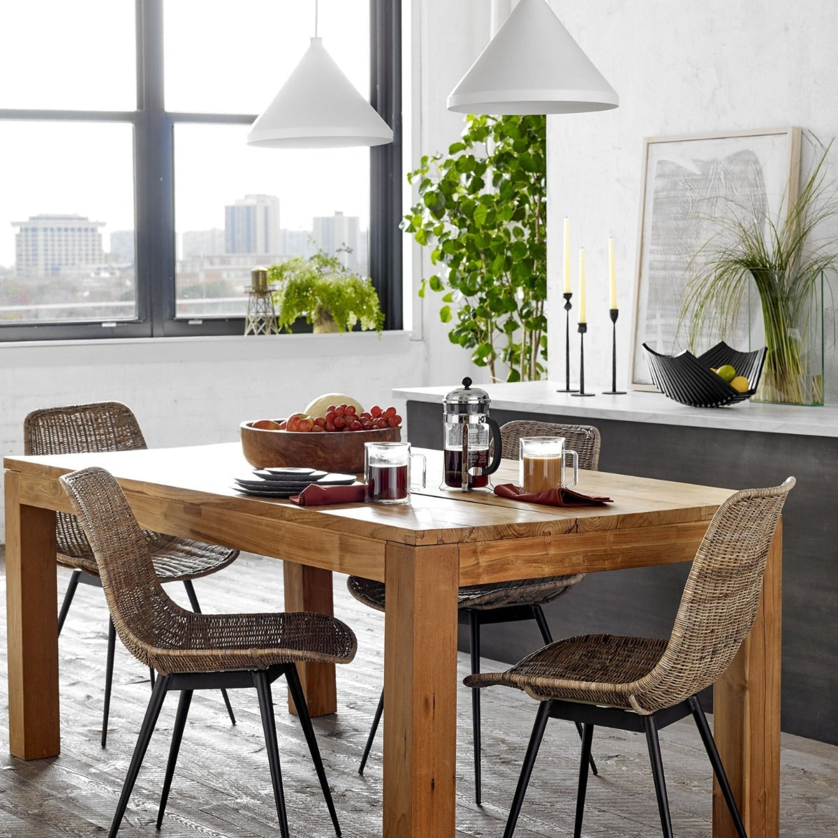 Reclaimed Teak Dining Table