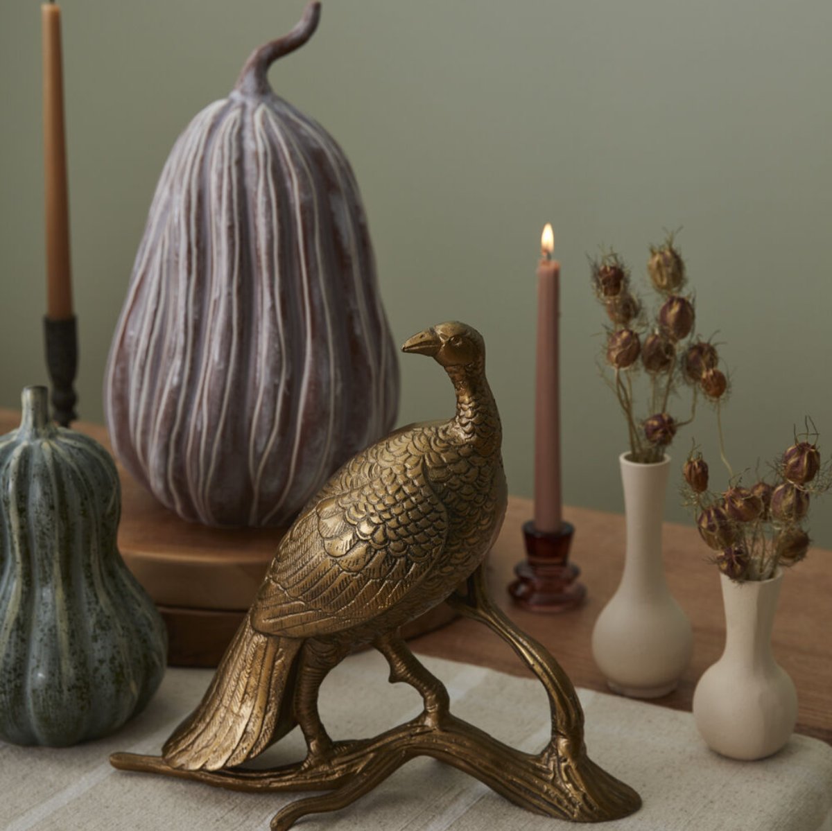 Bronze Feathered Fowl