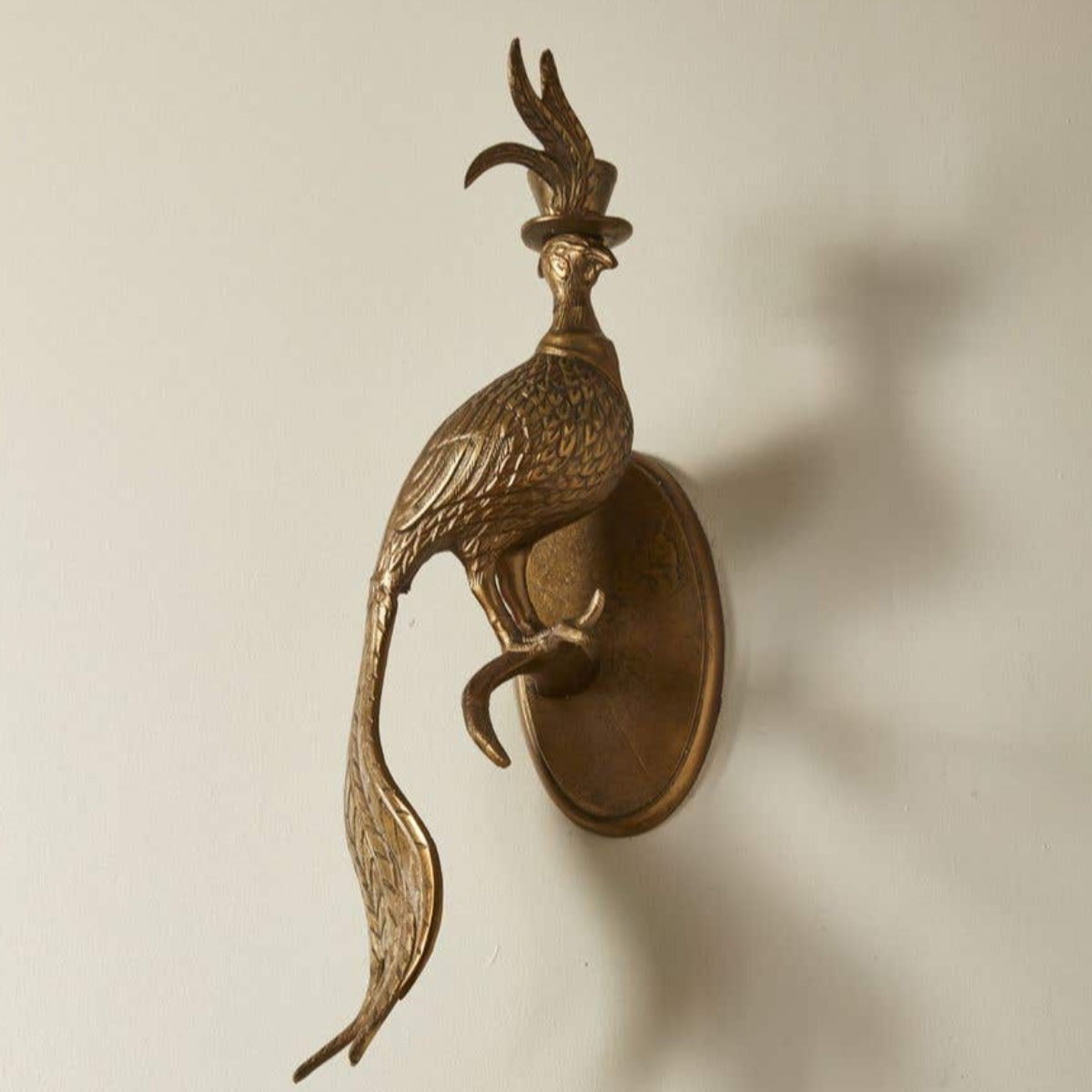 Peacock Wall Sculpture