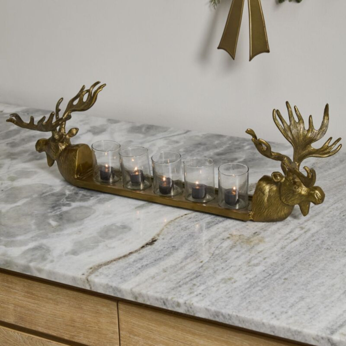Moose Candleholder