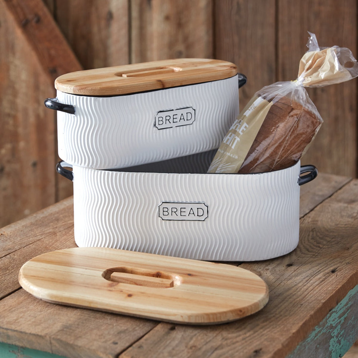 Farmhouse Bread Boxes