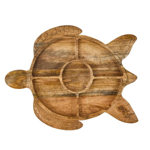 Coastal Turtle Snack & Dip Tray