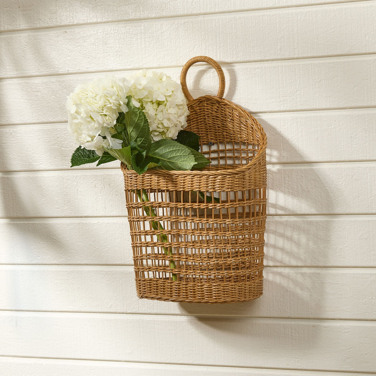 Cottage Field Wall Pocket Basket