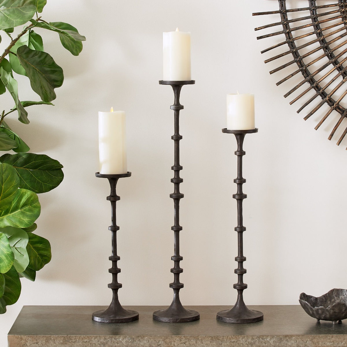 Abacus Alight Candle Stands