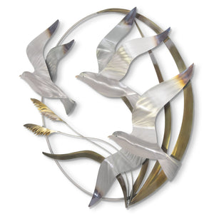 Coastal Ascent - Metal Wall Sculpture