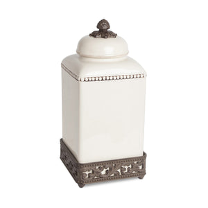 Acanthus Square Canisters – Large