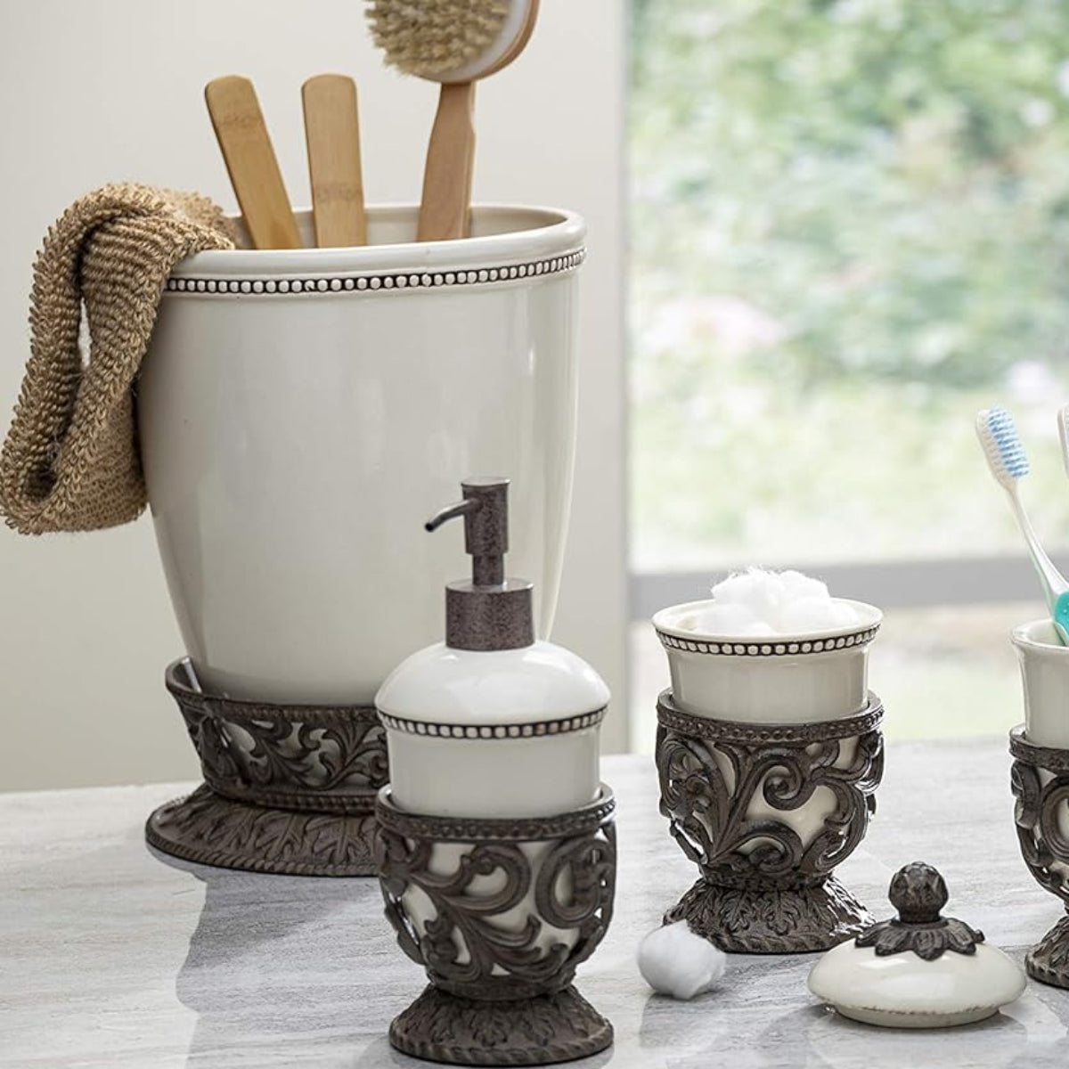Acanthus Waste Basket