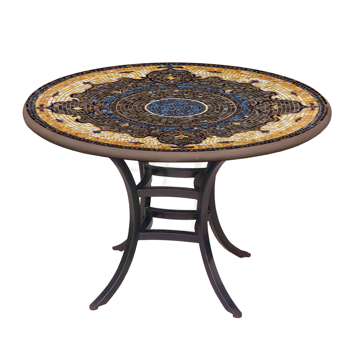 Almirante 48", 54" or 60" Mosaic Patio Table