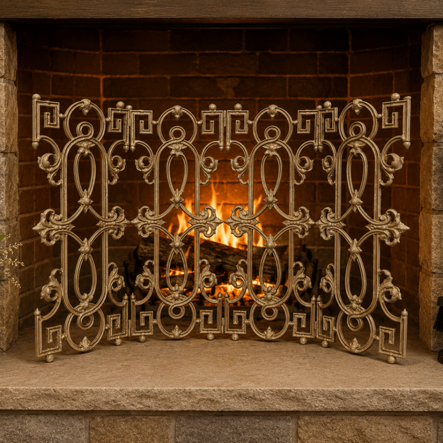 Alsace Fireplace Screen - (33x28 & 44x28)