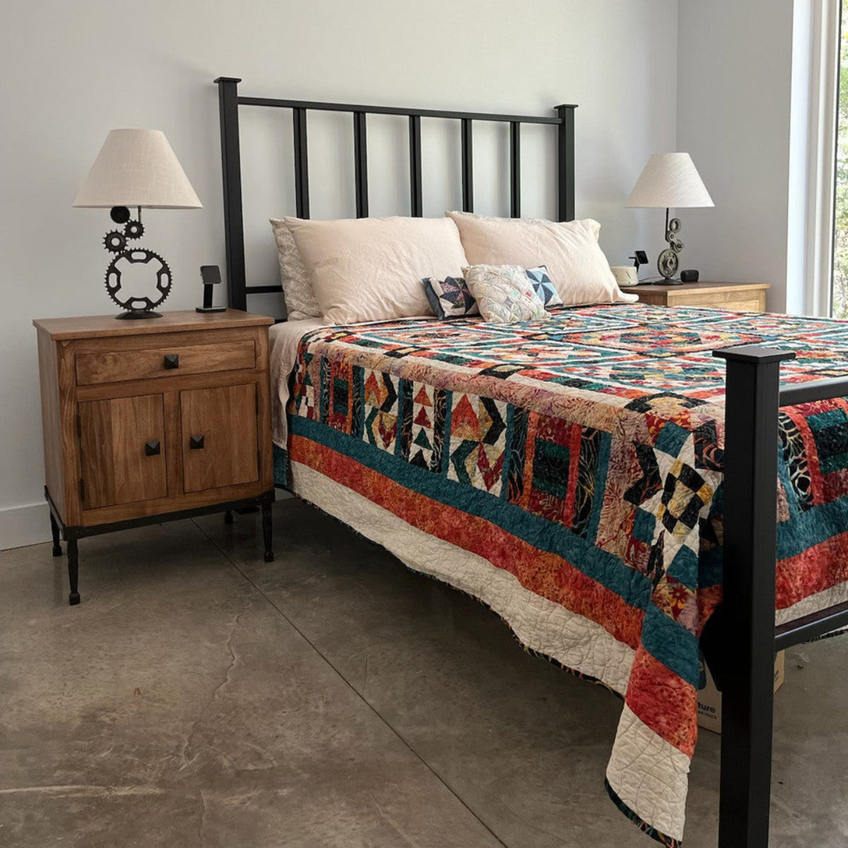 Artisan Wrought Iron Bed