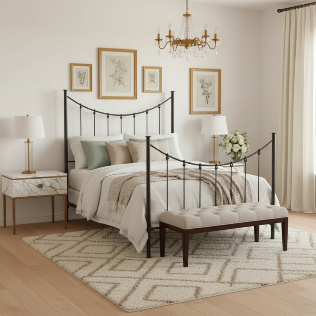 Ashmere Wrought Iron Bed