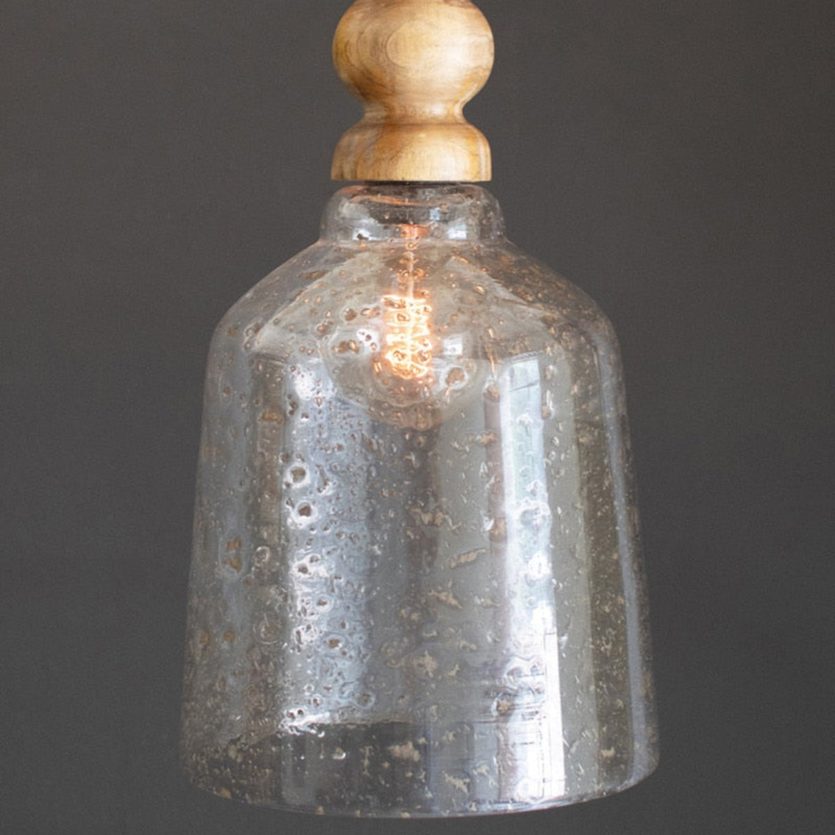 Auro Bay Pebbled Glass Pendant