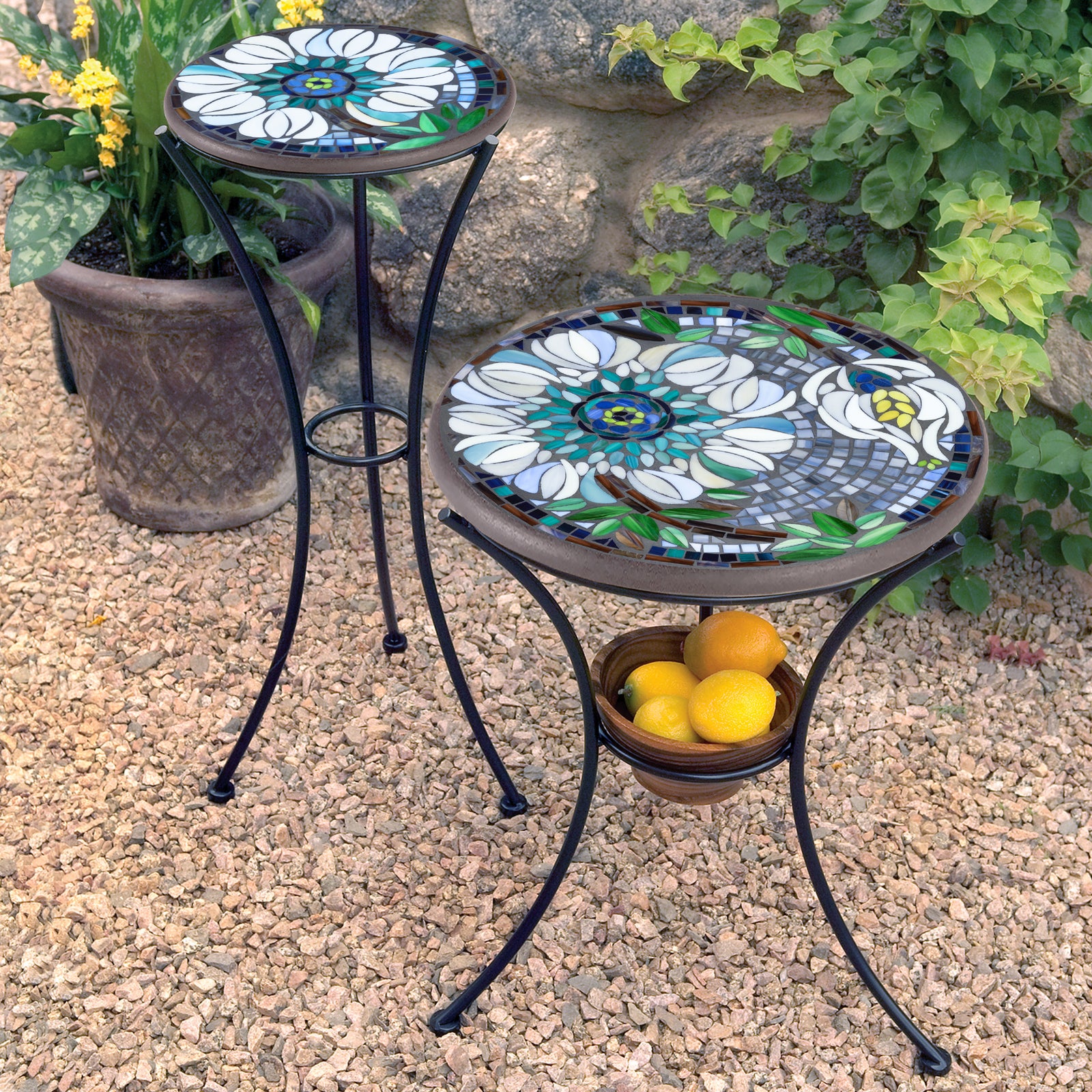 Azula Mosaic Plant Stands