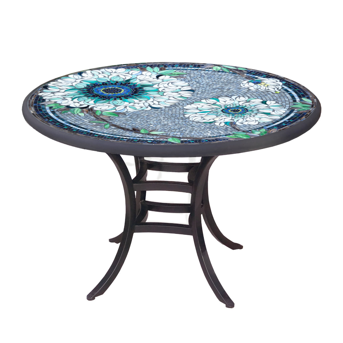 Azula 48", 54" or 60" Mosaic Patio Table