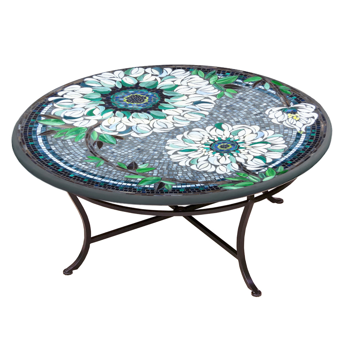 Azula Mosaic Coffee Table - Round