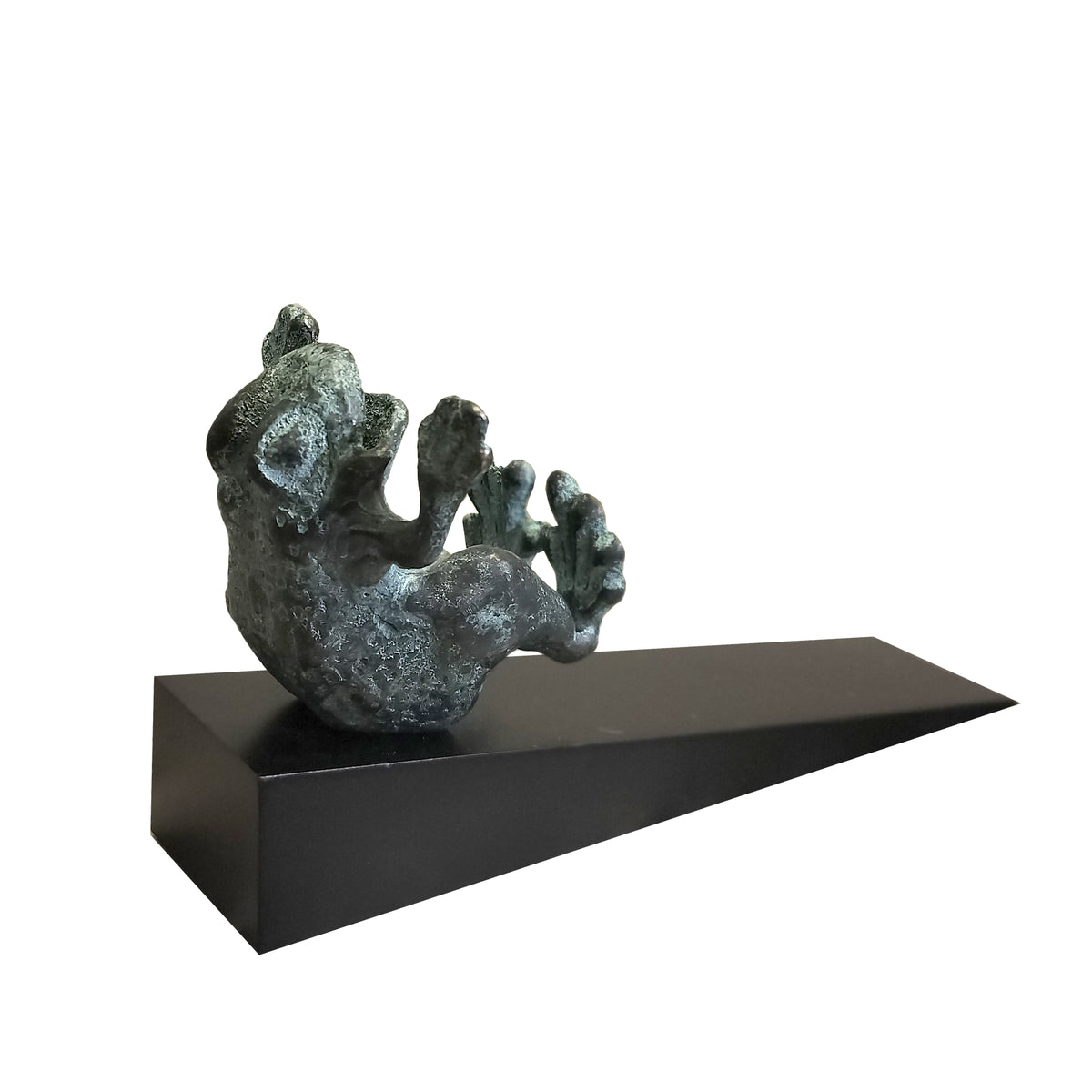 Lounging Frog Doorstop