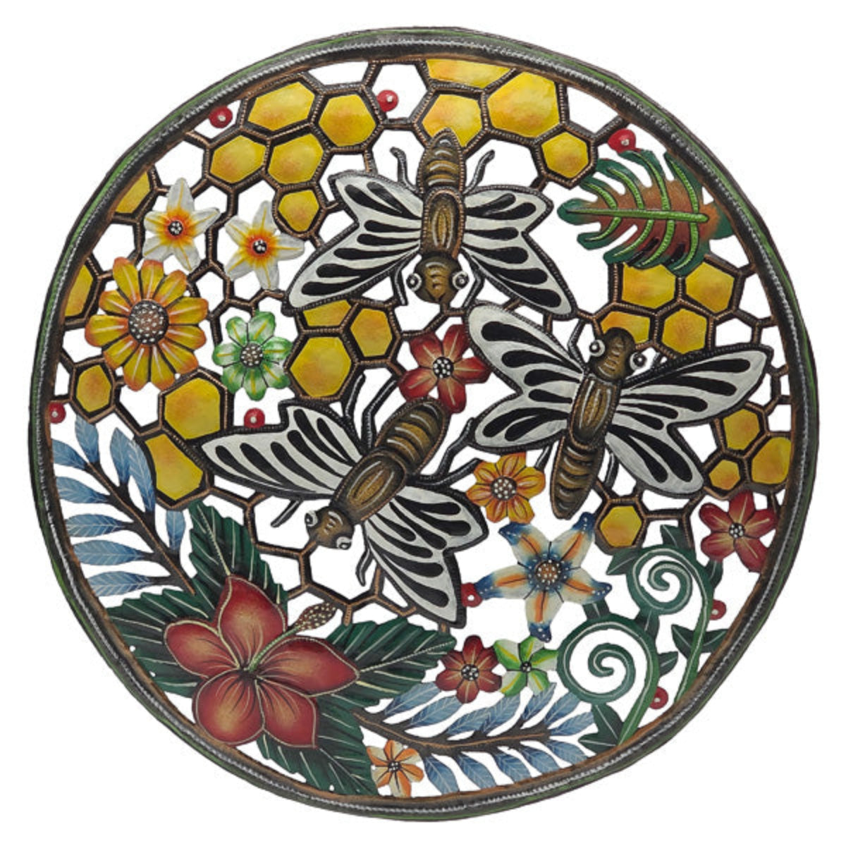 Bees and Blooms Wall Art