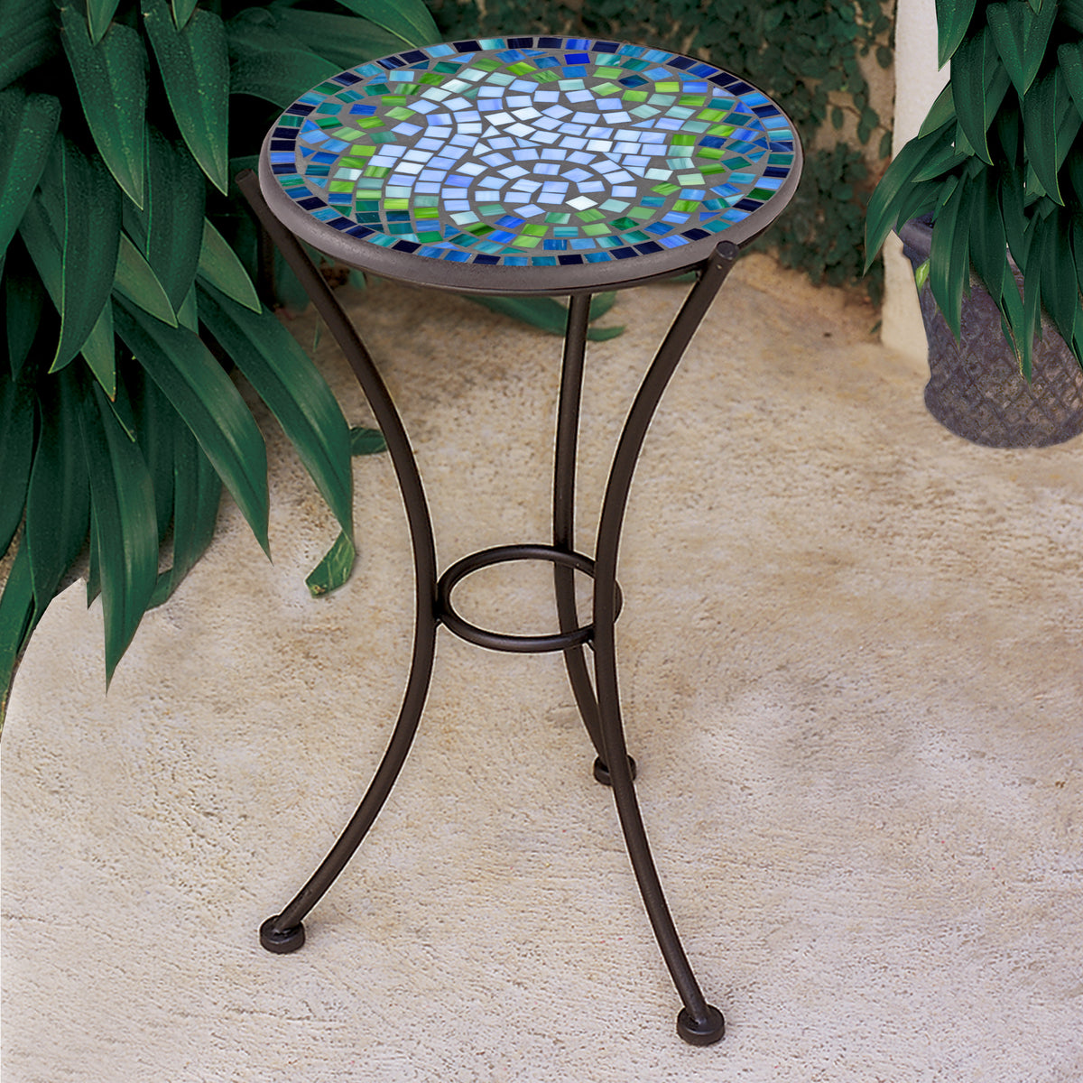 Belize Mosaic Plant Stands