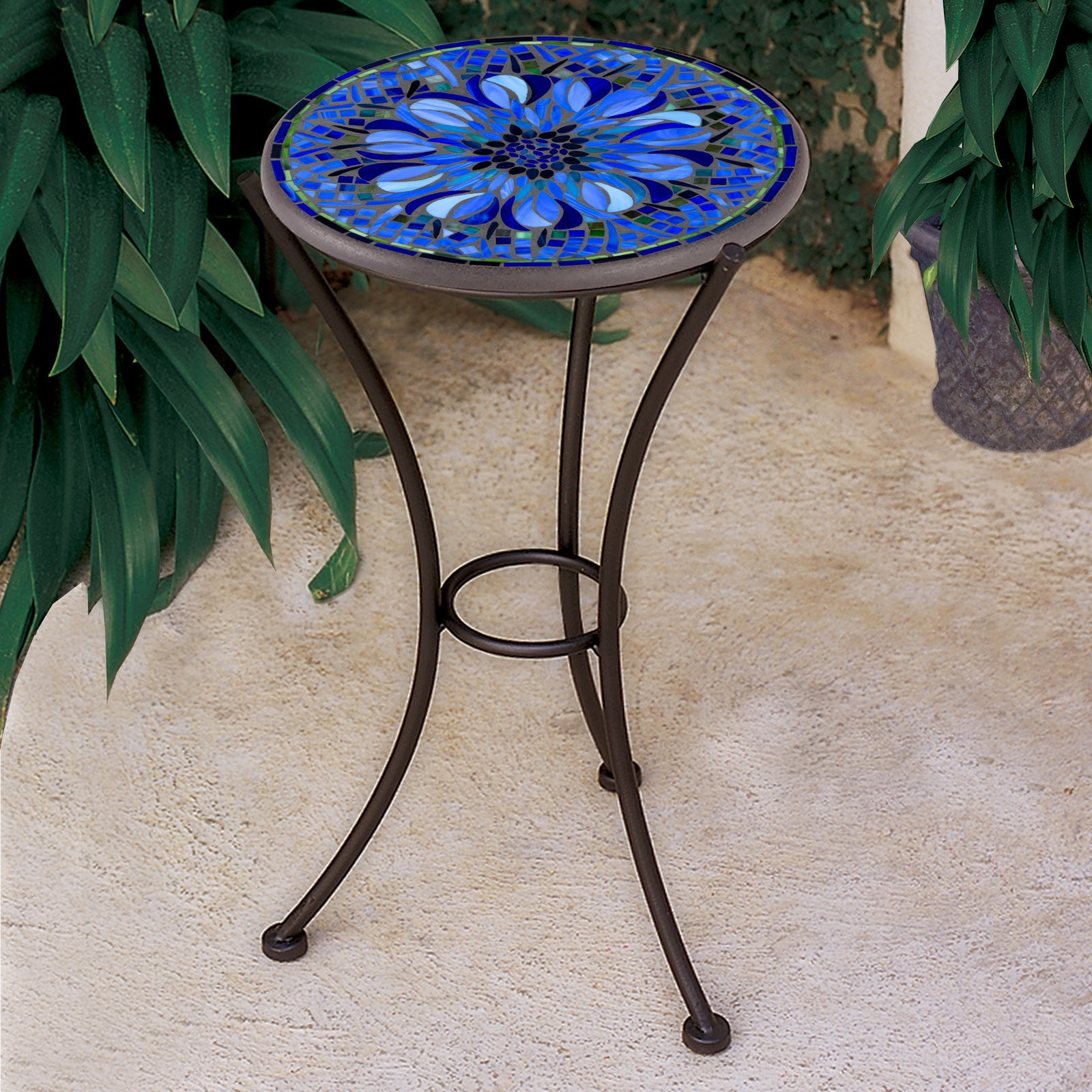 Bella Bloom Mosaic Plant Stands