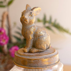 Briar Bunny Glass Canister Set