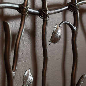 Briarhearth Iron & Wood Bed Details
