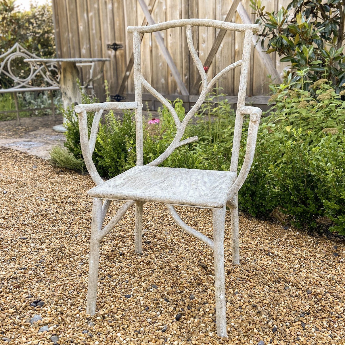 Briarhollow Faux Bois Arm Chair