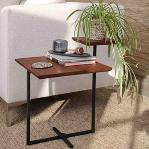 Acacia Two Tier Side Table