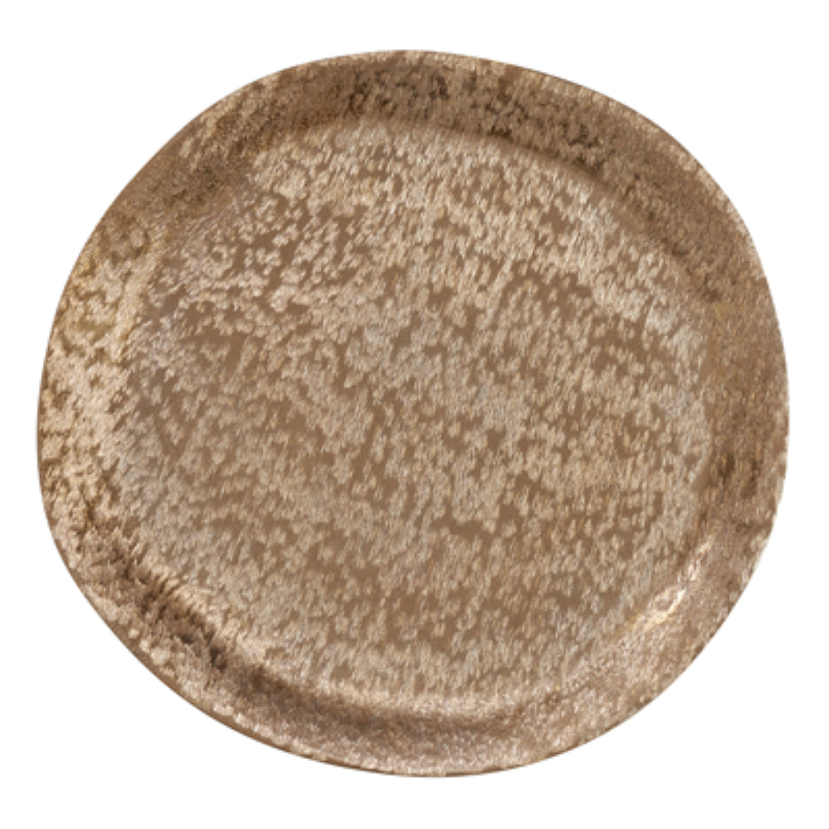 Brushed Satin Charger - Gold