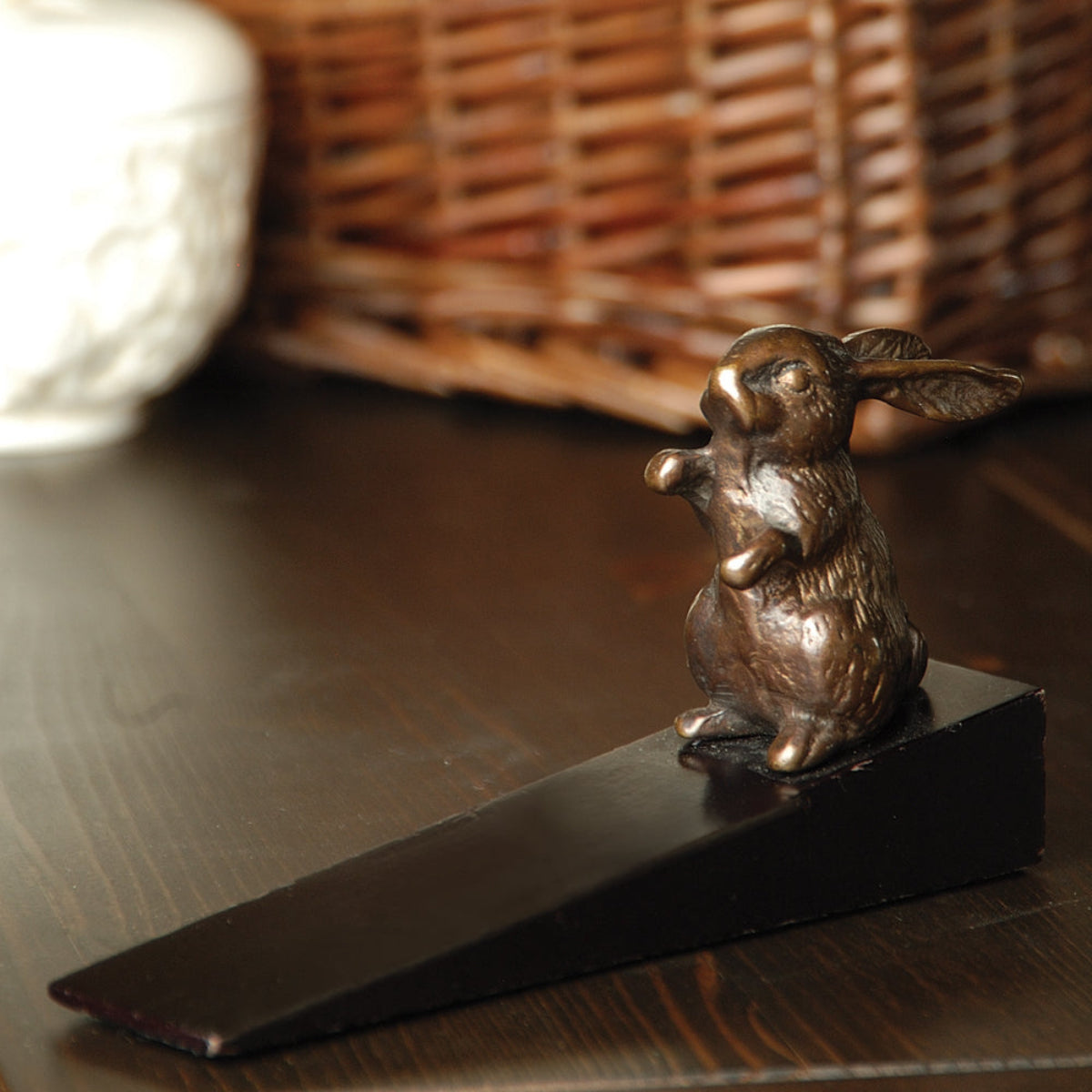 Rustic Rabbit Doorstop