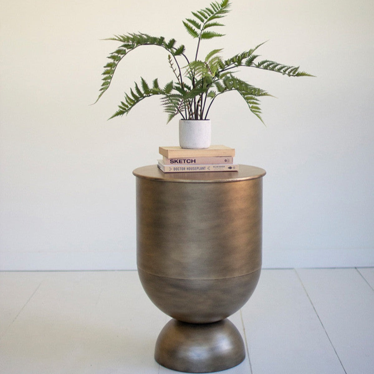 Brass Treasure Storage Table