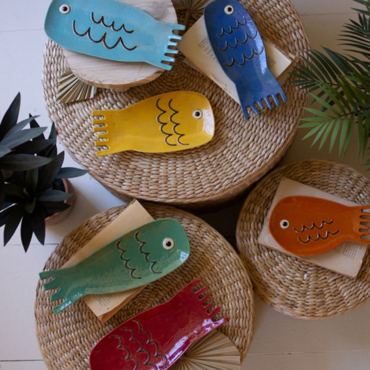 Ceramic Fish Plates