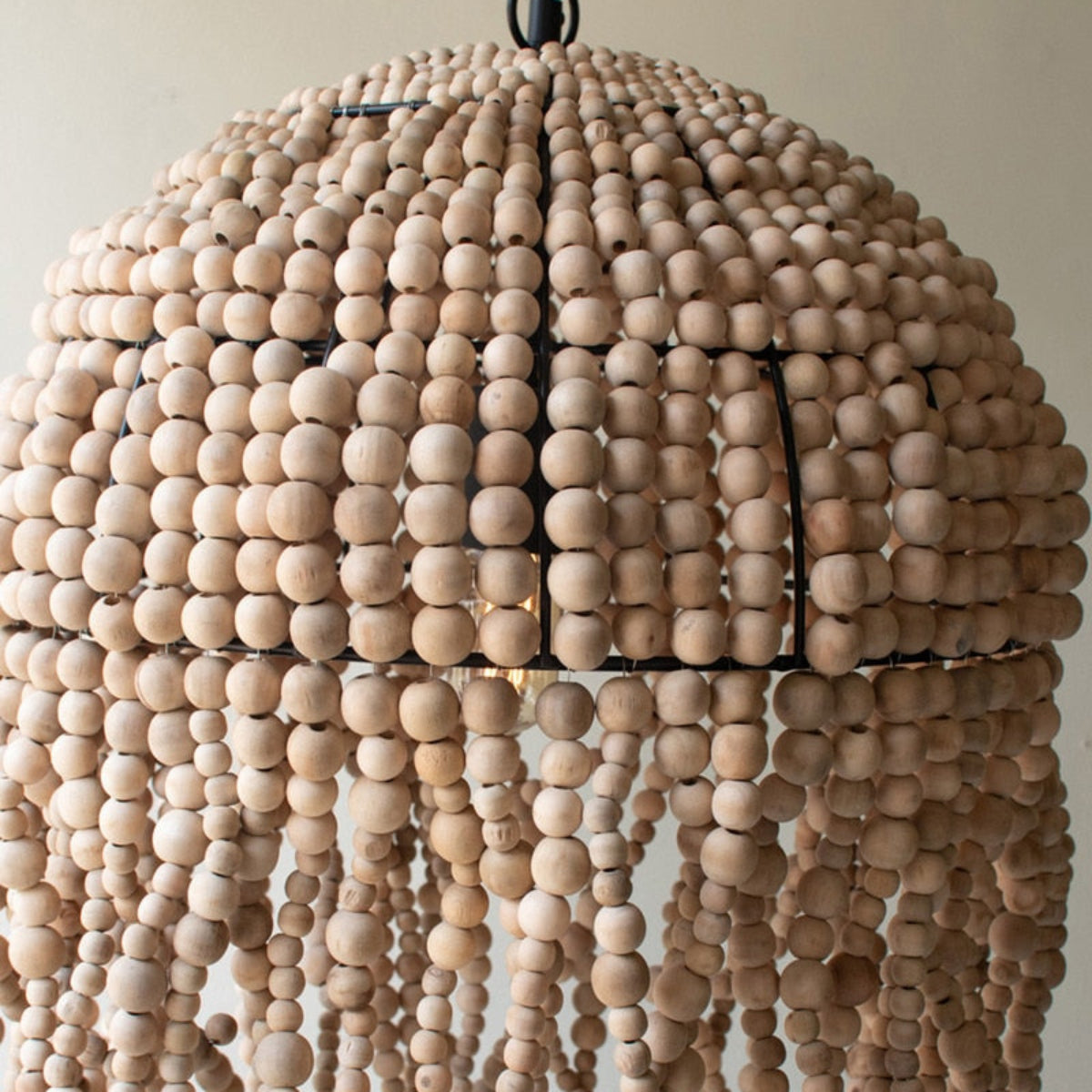 Driftwood Jellyfish Beaded Pendant