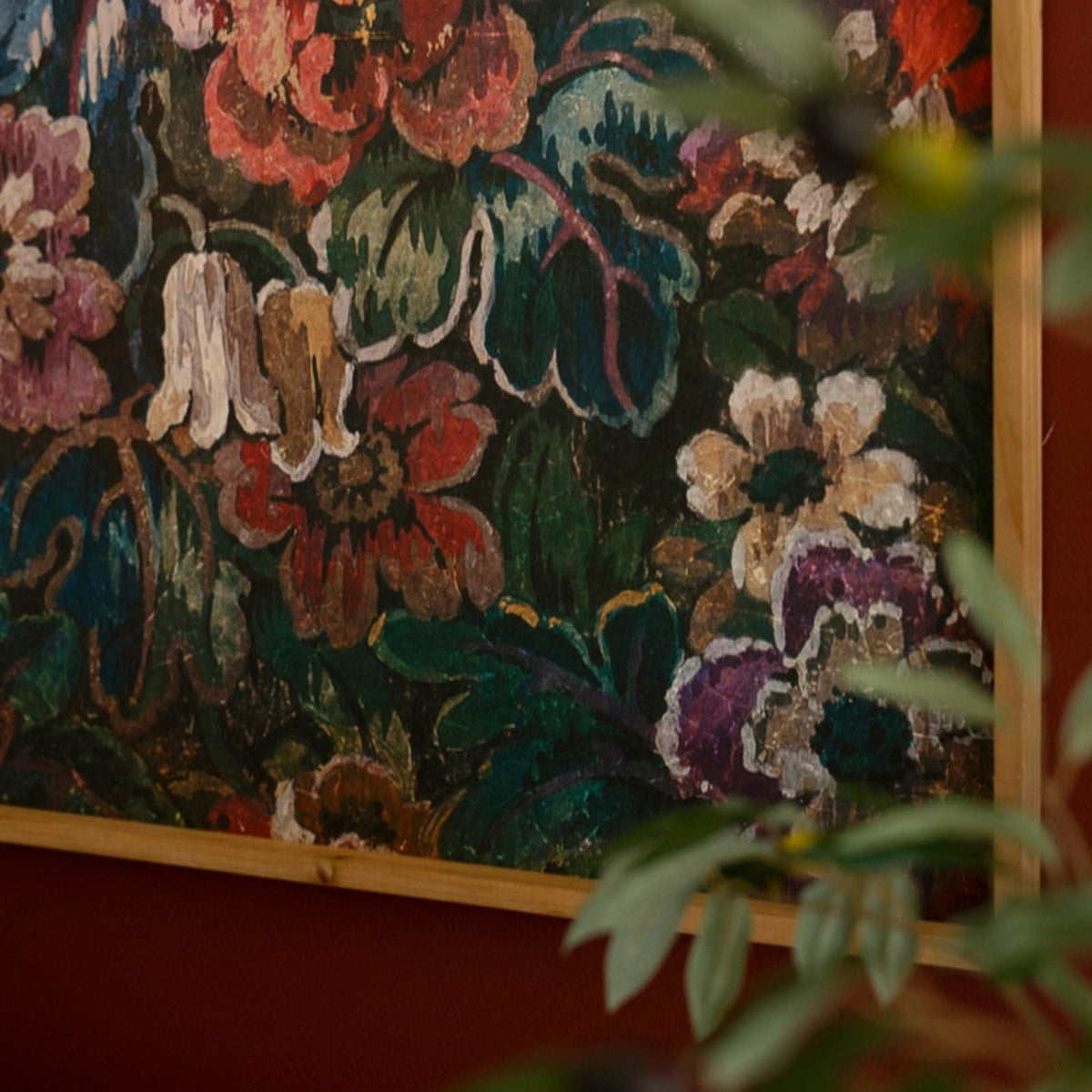 Verdant Garden Wall Print