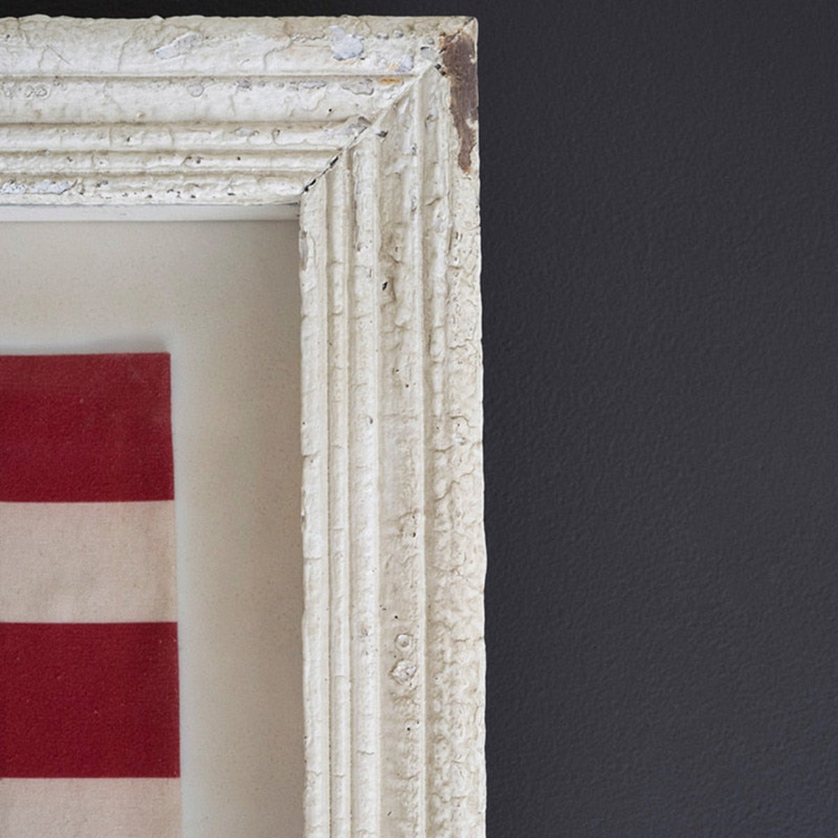 Large Framed American Flag