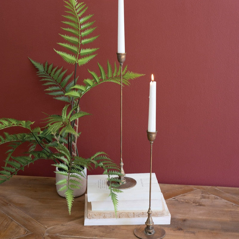 Timeless Brass Taper Holders