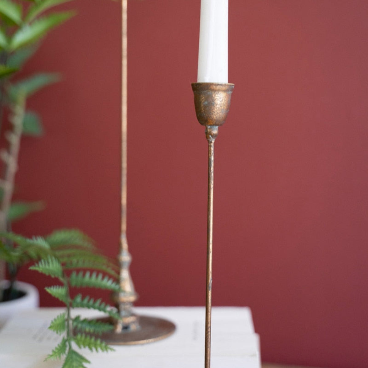 Timeless Brass Taper Holders