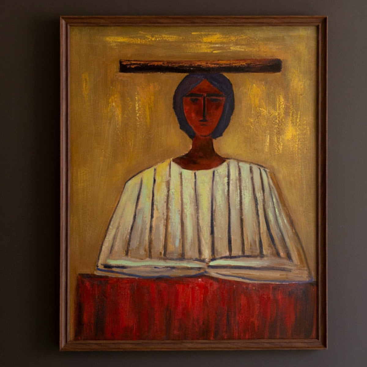 Still Strength Framed Southwest Portrait