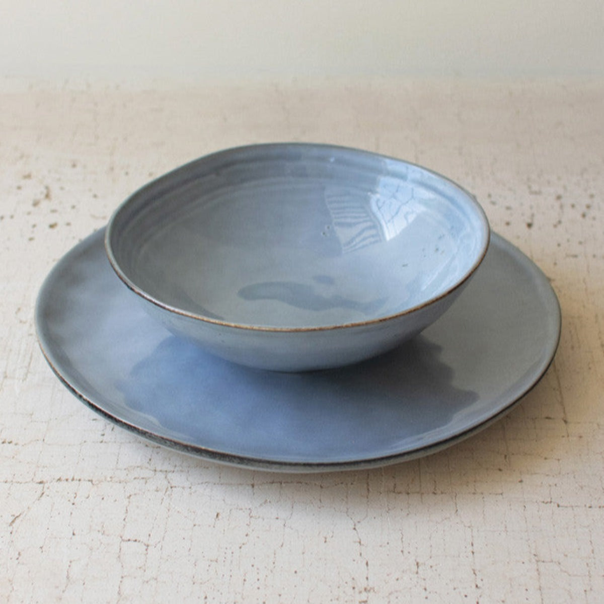 Cloud Glazed Ceramic Dinnerware